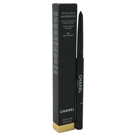 chanel stylo yeux 88 noir intense|Chanel stylo yeux waterproof eyeliner.